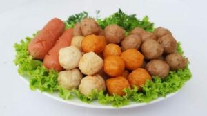 Viên chiên thập cẩm nhỏ